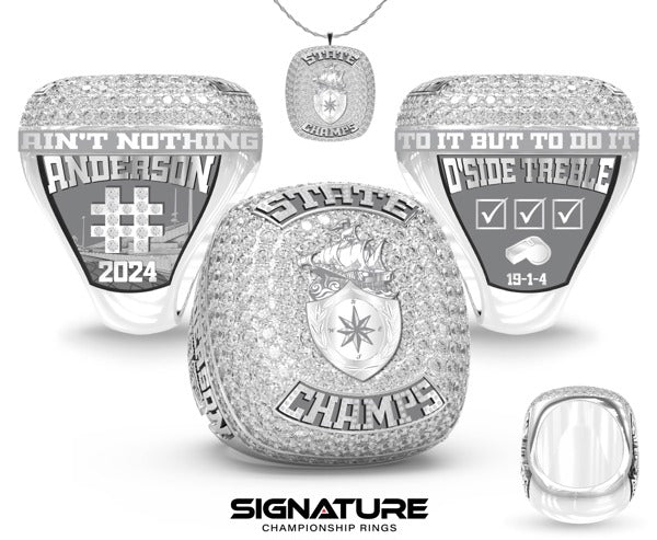 Oceanside High School Soccer -Men's 2024 Championship Ring