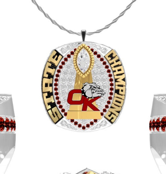 Okanogan High School Football 2023 Pendant