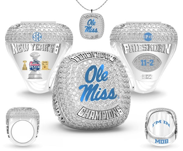 Ole Miss OSR Football 2023 Championship Ring