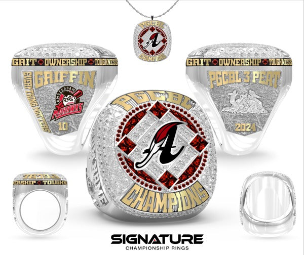 Amsterdam Mohawks Baseball 2024 Championship Ring