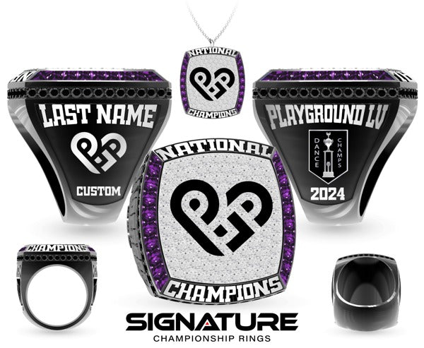 Playground LV Dance 2024 Championship Ring