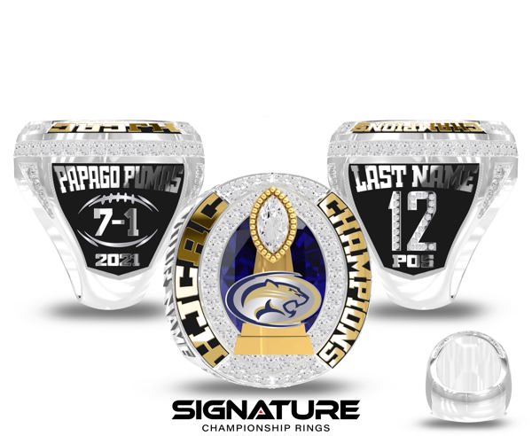 Papago Pumas Championship Rings Championship Ring