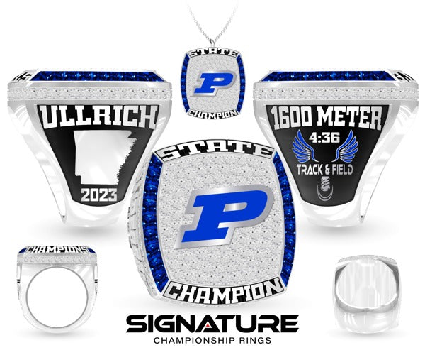 Paris High School Track & Field -Men's 2023 Championship Ring