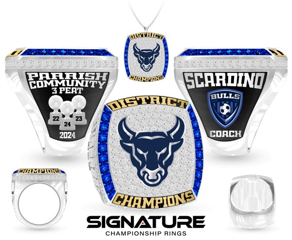 Parrish Community Soccer -Men's 2024 Championship Ring