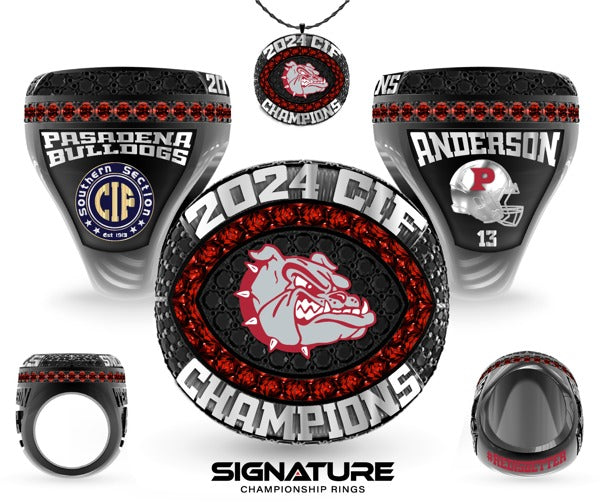 Pasadena High School Football 2024 Championship Ring