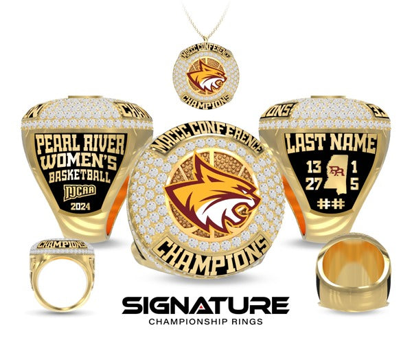Pearl River Community College Basketball -Women's 2024 Championship Ring