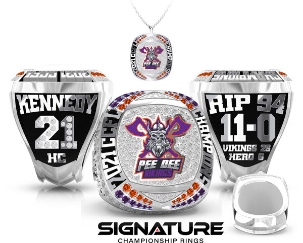 Pee Dee Vikings Championship Ring