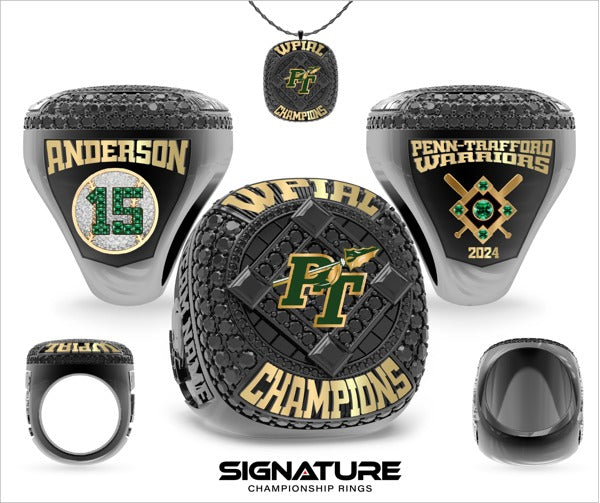Penn-Trafford High School Baseball 2024 Championship Ring