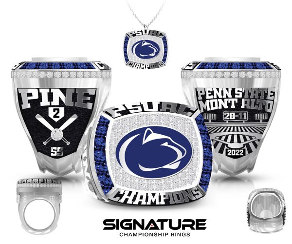 Penn State Mont Alto Championship Ring - Hitting
