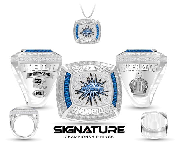 Pensacola Power Football 2005 Championship Ring