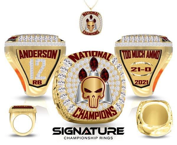 Peoria Punishers National Champs Championship Ring