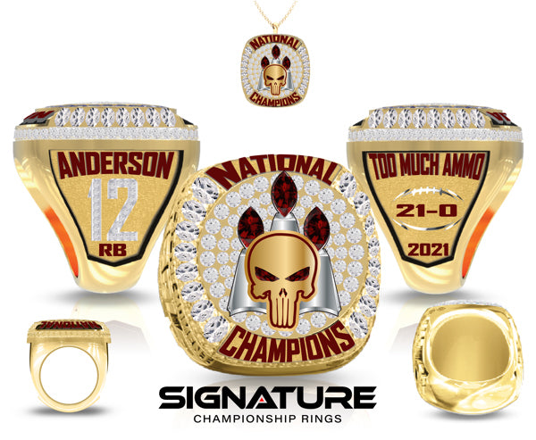 Peoria Punishers National Champs Pendant