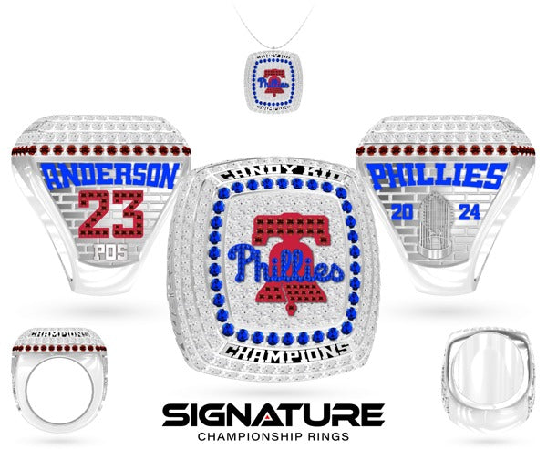 Phillies Softball Softball - Men's 2024 Championship Ring