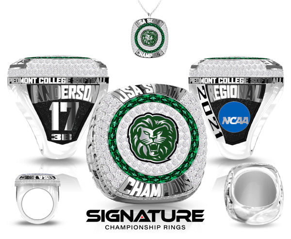 Piedmont College Championship Ring (PLAYERS RING)