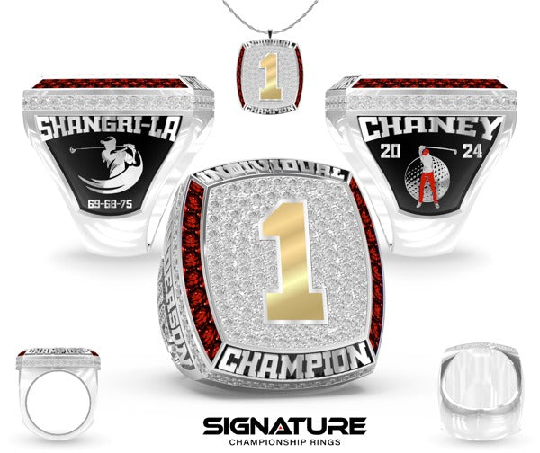 Plainview High School  Golf -Men's 2024 Championship Ring