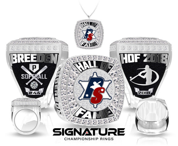 Police Softball Pendant