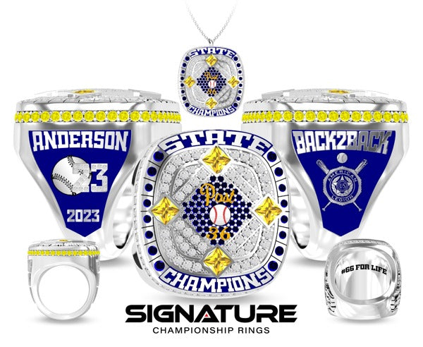 Post 36 Baseball Baseball 2023 Championship Ring