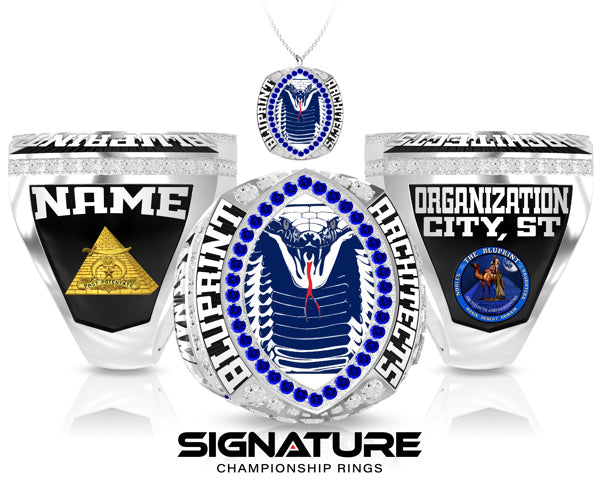 Potentate Class Rings Championship Ring
