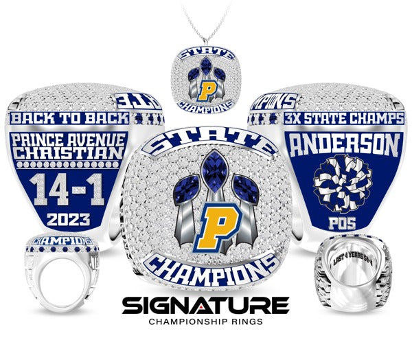 Prince Avenue Christian High School Football 2023 Cheer Ring