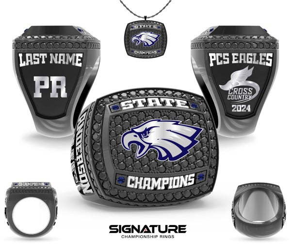 Providence Christian School Cross Country -Men's 2024 Championship Ring