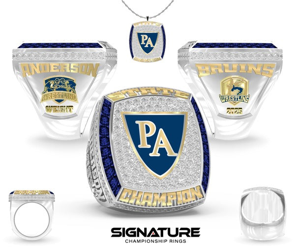 Pulaski Academy Wrestling 2025 Championship Ring