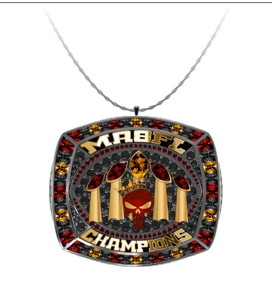 Peoria Punishers National Champs Football 2023 Pendant