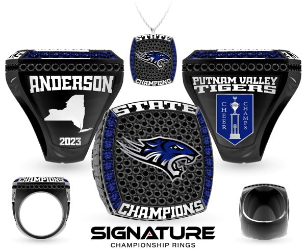 Putnam Valley High School Cheer 2023 Championship Ring
