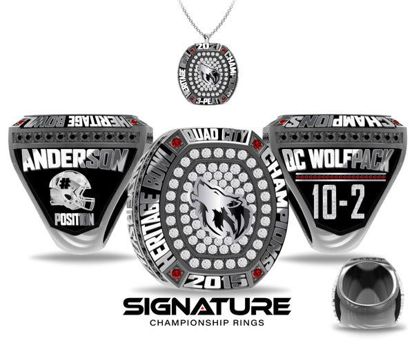 QC WOLFPACK Championship Ring