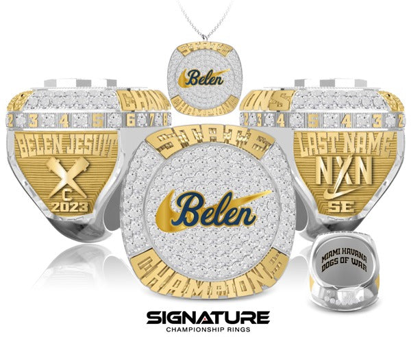 Belen Jesuit Preparatory Cross Country -Men's 2023 Championship Ring