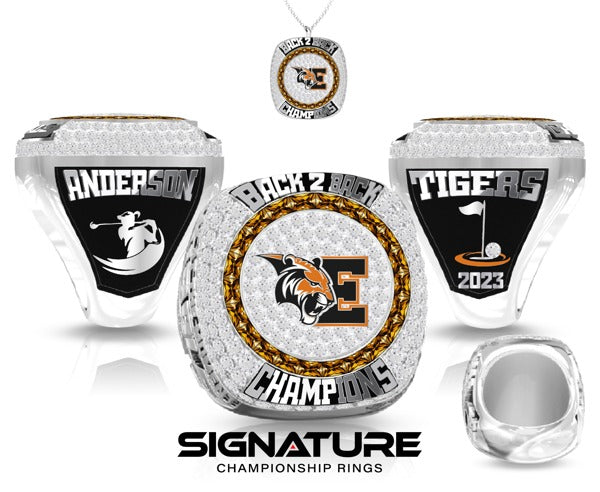 Erie High School Golf -Women's 2023 Championship Ring