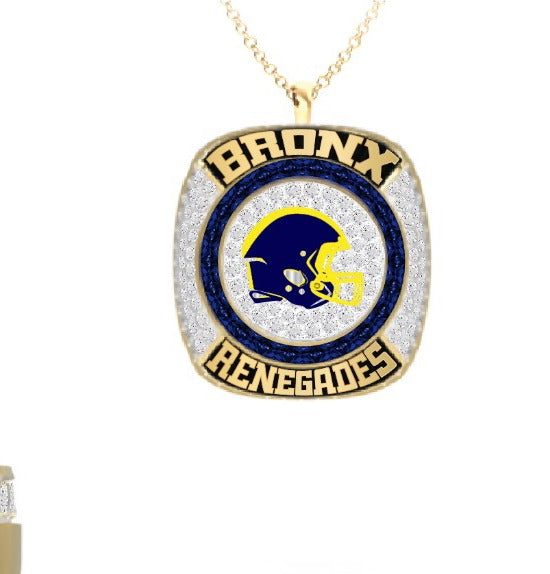 Bronx Renegades Football Football 2023 Pendant