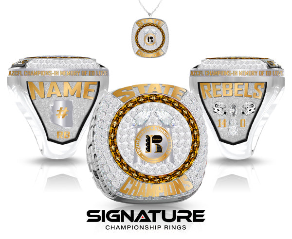 Rebels Football Championship Ring