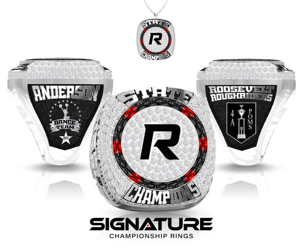 Roosevelt Rough Riders HS Pendant