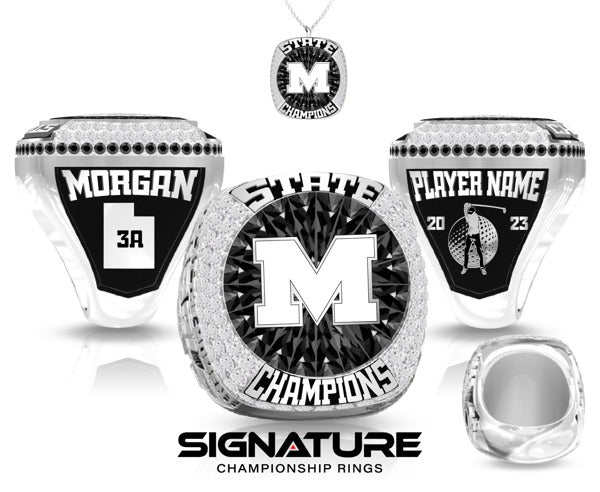 Morgan High School Golf -Men's 2023 Championship Ring