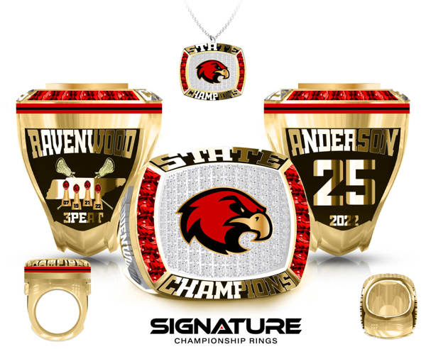 Ravenwood Lacrosse Championship Ring