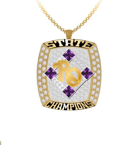 Red Oak High School Pendant