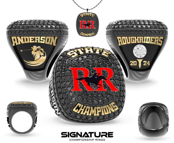 Red River High School Golf -Women's 2024 Championship Ring