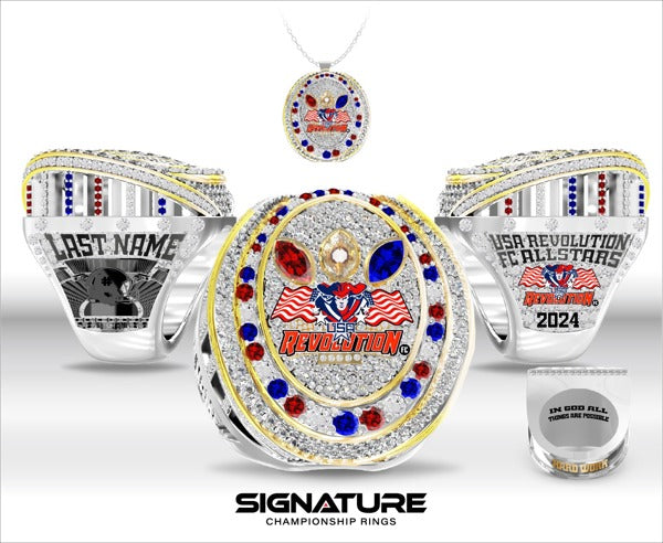 Revolution Allstars Football 2024 Championship Ring