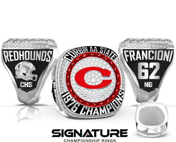 Redhounds Corbin AA State Champs 1976 Championship Ring