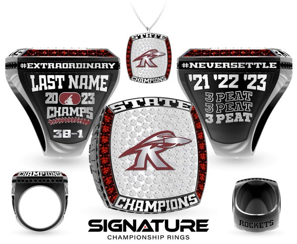 Rockridge High School Softball 2023 Championship Ring