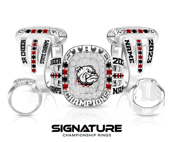 Rossville Senior High School Cheer 2023 Fashion Ring