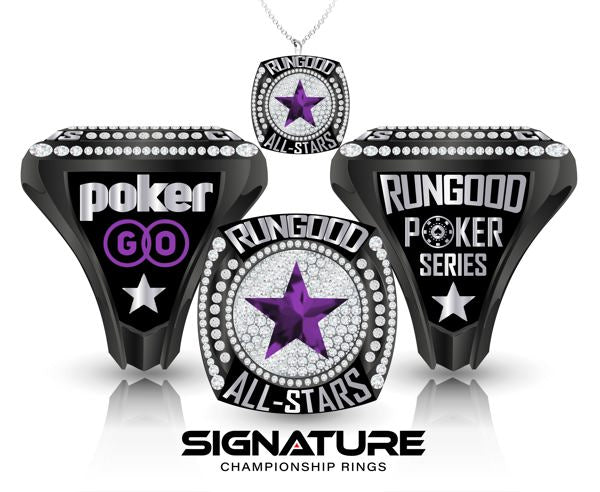 Run Good Poker Championship Ring