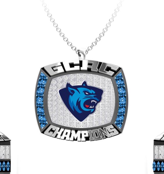 Rust College Pendant