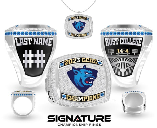 Rust College Baseball 2023 Championship Ring