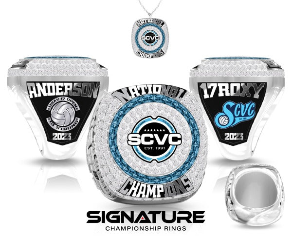 SCVC Volleyball -Women's 2023 Championship Ring