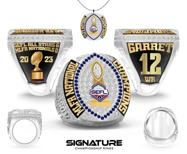 SEFL All Stars Football 2023 Championship Ring