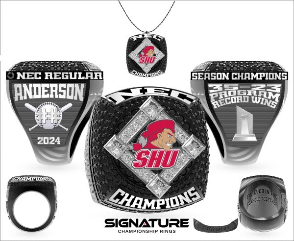 Sacred Heart University Baseball 2024 Championship Ring
