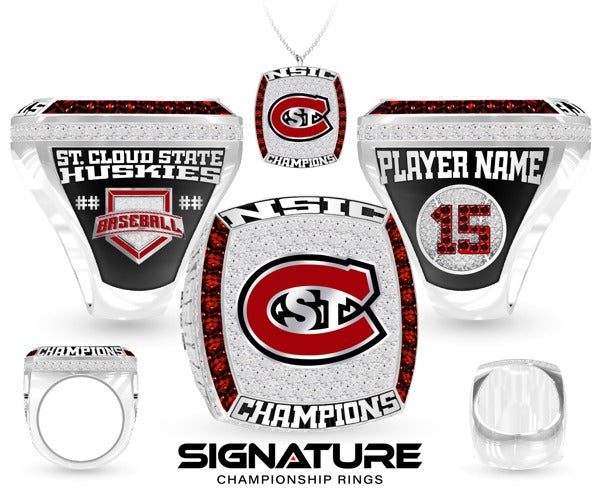 Saint Cloud State University Baseball 2023 Championship Ring