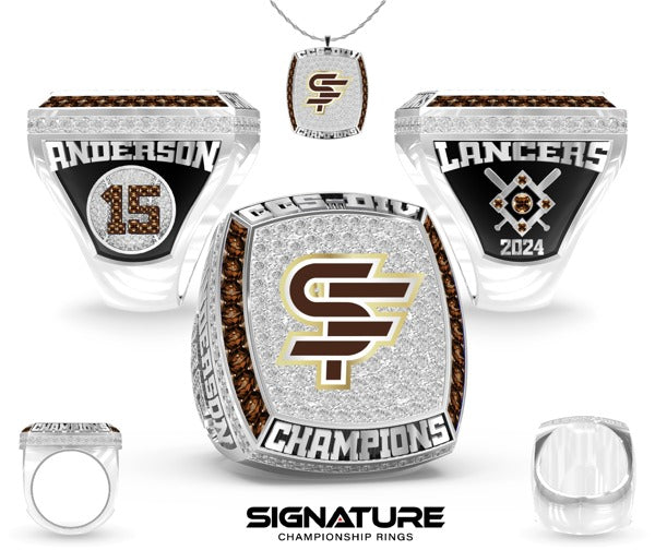 Saint Francis High School Softball - Women's 2024 Championship Ring