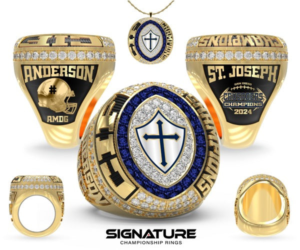 Saint Joseph Academy Football 2024 Championship Ring